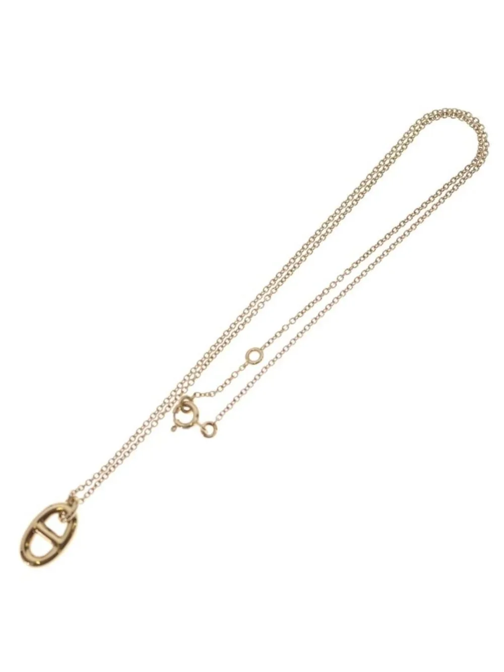 Hermes Farandole PM Necklace Yellow Gold
